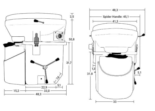Nature's Head Self Contained Composting Toilet
